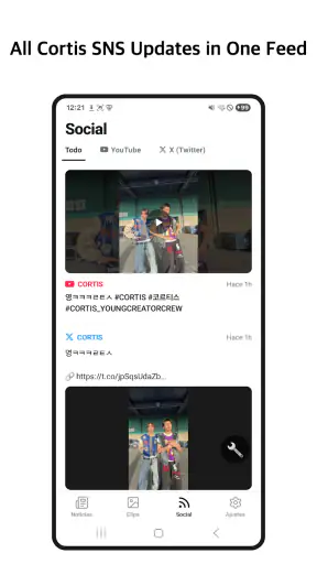 Cortis News screenshot