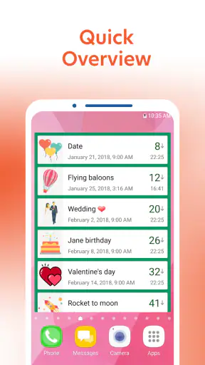 Countdown Days App & Widget screenshot