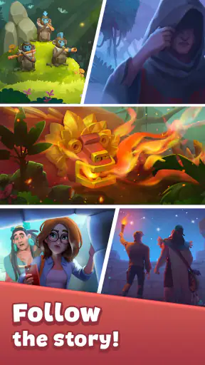 Cradle of Maya: Match 3 game screenshot