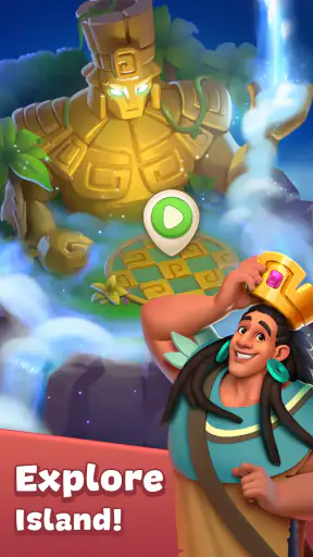 Cradle of Maya: Match 3 game screenshot