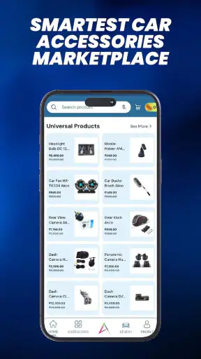 Creckk – A Car Accessories App screenshot