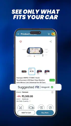 Creckk – A Car Accessories App screenshot