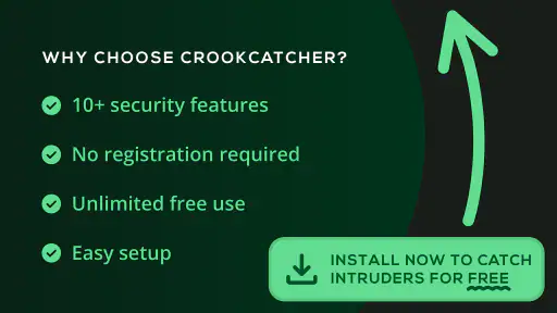 CrookCatcher • Anti-Theft screenshot