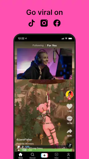 Cross Clip: Edit, Post, Grow screenshot