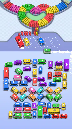 Crowd Escape: Bus Puzzle screenshot