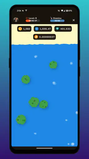 Crypto Treasures Web3 Clicker screenshot