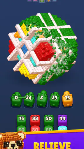 Cube Land Puzzle Game screenshot