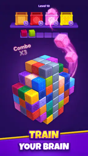 Cube Tap Sort screenshot