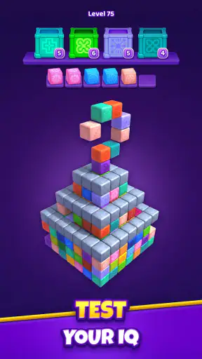 Cube Tap Sort screenshot