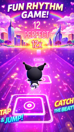 Dance Tiles Kuromi screenshot