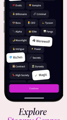 Dark romance books - NanoReads screenshot