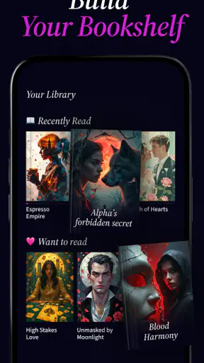 Dark romance books - NanoReads screenshot