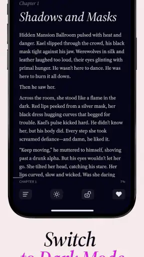 Dark romance books - NanoReads screenshot