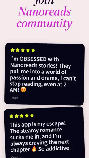 Dark romance books - NanoReads screenshot