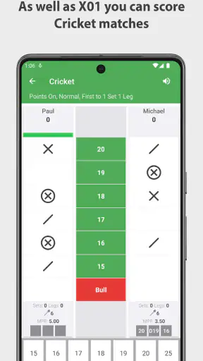 Darts Scoreboard Score Laskuri screenshot