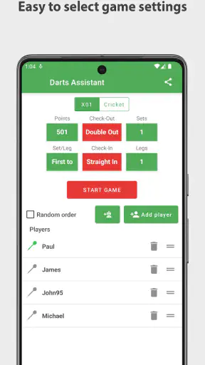 Darts Scoreboard Score Laskuri screenshot