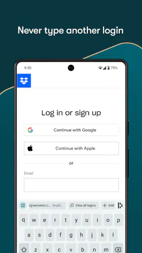Dashlane Password Manager screenshot