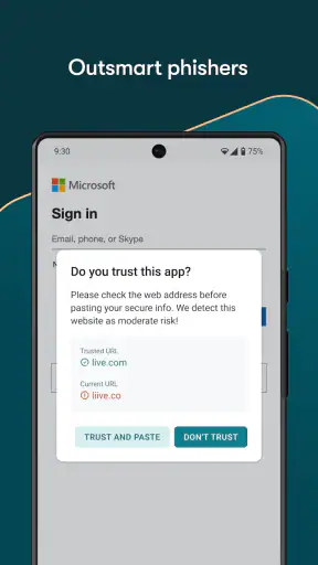 Dashlane Password Manager screenshot