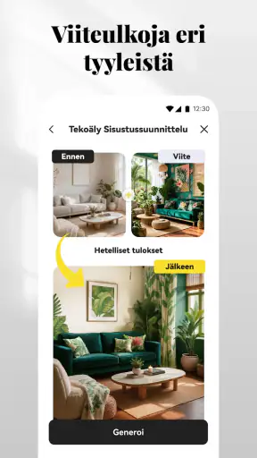 DecAI™ - AI-kotisuunnittelu screenshot