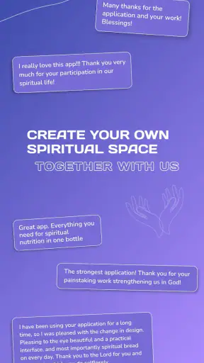 Devotional readings screenshot