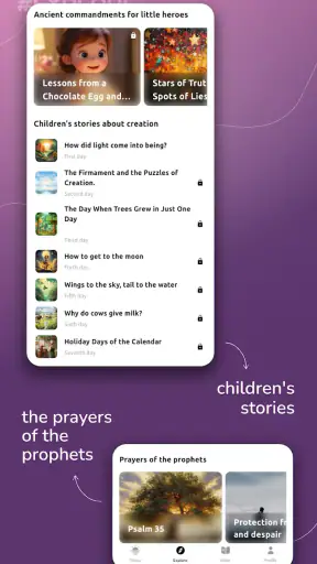 Devotional readings screenshot