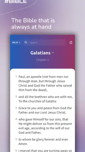 Devotional readings screenshot