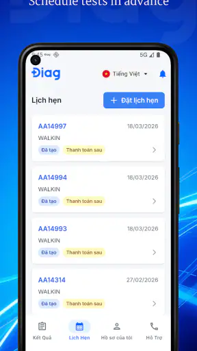 DIAG screenshot