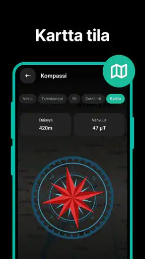 Digitaalinen kompassi screenshot