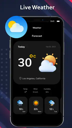 Digitaalinen kompassi sovellus screenshot