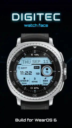 Digitec Watch Face screenshot
