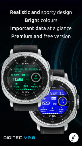 Digitec Watch Face screenshot