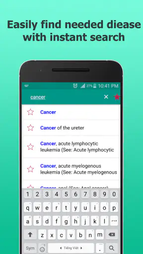 Diseases Dictionary Offline screenshot