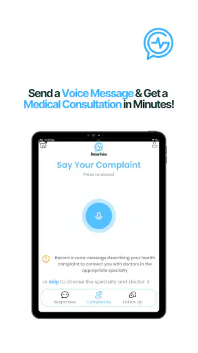 DoctorVoice screenshot