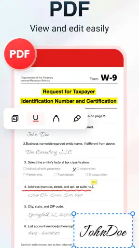 Document Reader - PDF Editor screenshot