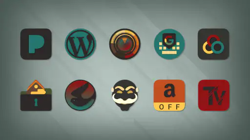 Dominion - Dark Retro Icons screenshot