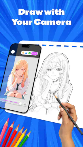 Draw Anime: AR Tracing App screenshot