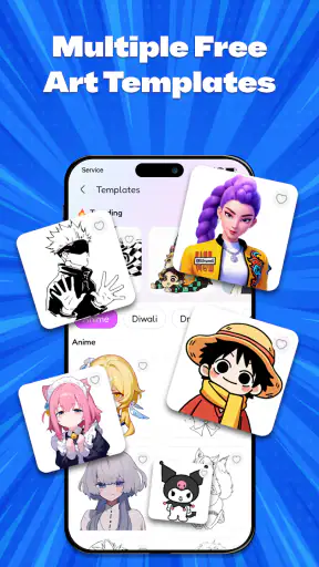 Draw Anime: AR Tracing App screenshot
