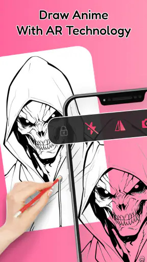 Draw Anime: Trace & Sketch screenshot