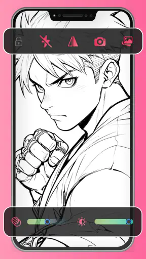 Draw Anime: Trace & Sketch screenshot