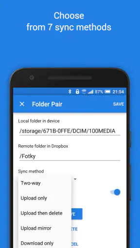 Dropsync: Autosync for Dropbox screenshot