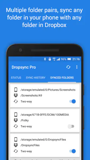 Dropsync: Autosync for Dropbox screenshot