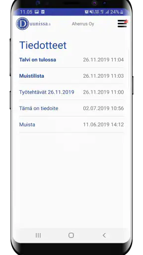Duunissa screenshot