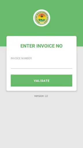 DVLA VERIFY screenshot