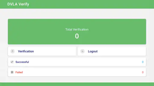 DVLA VERIFY screenshot