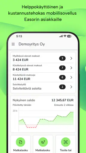 Easor App screenshot
