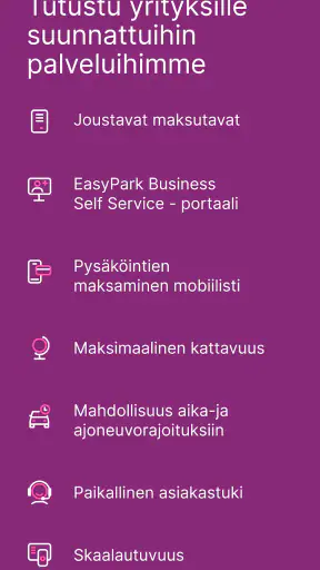 EasyPark: Sinun parkkisovellus screenshot