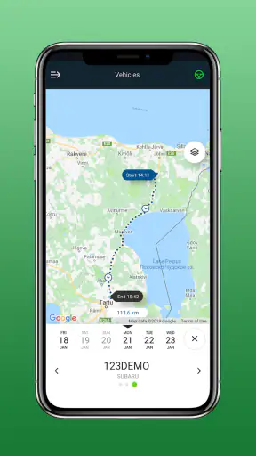 Ecofleet Mobile screenshot