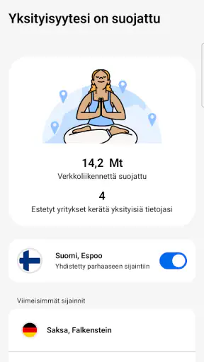 Elisa Tietoturva screenshot