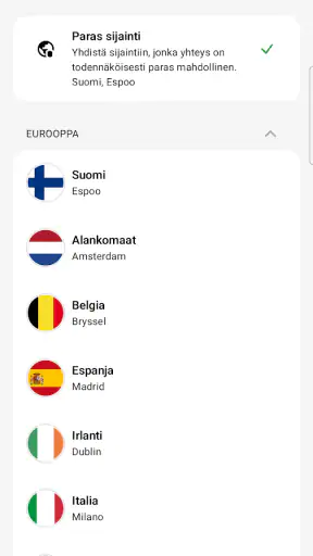 Elisa Tietoturva screenshot