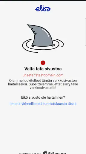 Elisa Tietoturva screenshot